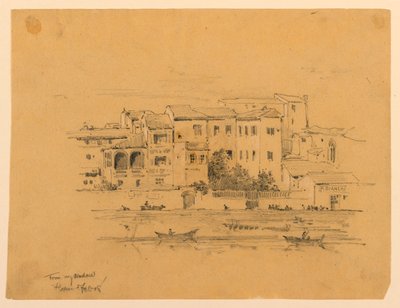 Penceremden, Floransa by Arnold William Brunner