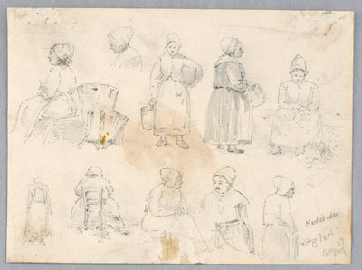 Market günü by Arnold William Brunner