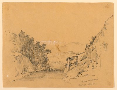 Dağ Geçidi ve Köy by Arnold William Brunner