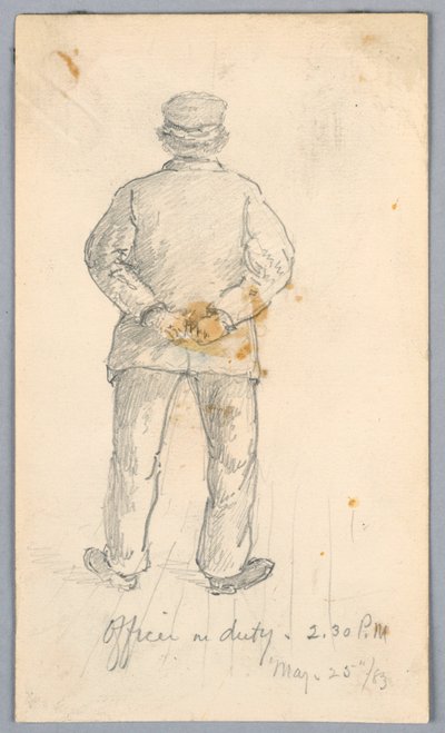 Görevli Memur. 2.30 PM by Arnold William Brunner