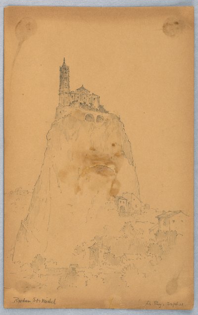 Rocher Aziz Michel, Le Puy by Arnold William Brunner