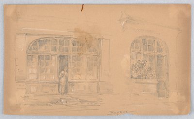 Bayeux'da eskiz by Arnold William Brunner