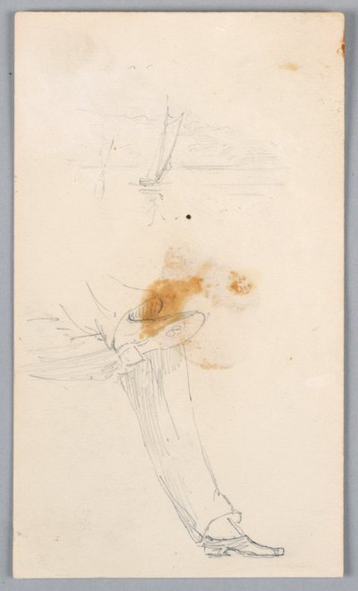 Çapraz bacak taslağını by Arnold William Brunner