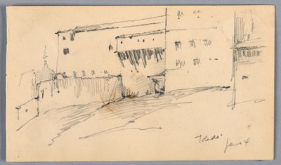 Toledo'daki Duvarlar by Arnold William Brunner