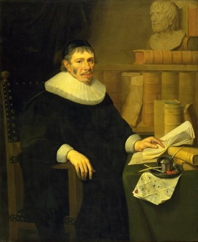 Avukat Cornelis Bosch'un Portresi by Arnold van Ravesteyn