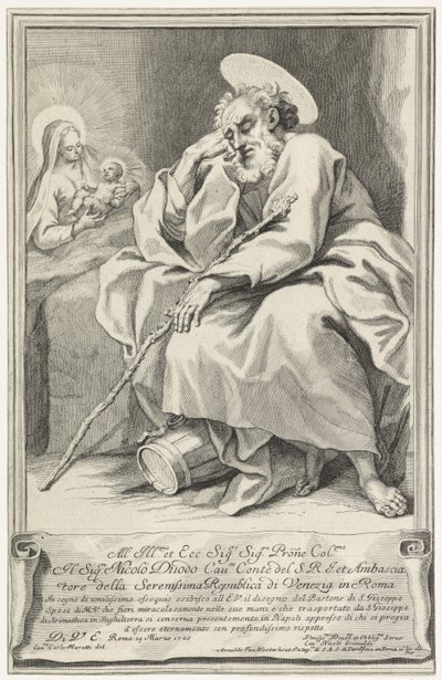 Uyuyan Yusuf by Arnold van Westerhout