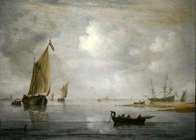 Ağların Alınması (panelde yağ) by Arnoldus van Anthonissen