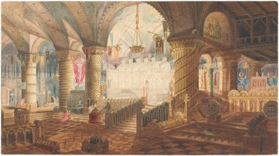 Kilise iç by Aron Wallick