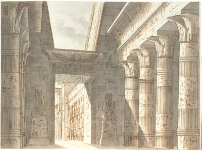 Mısır tapınağı by Aron Wallick