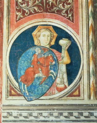 Alegorik Temperance figürü, Salone del Consiglio