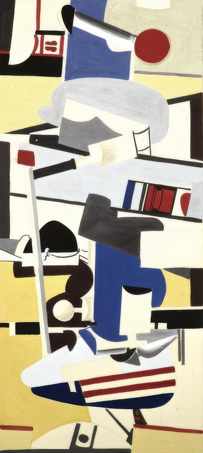 Newark havaalanı için çalışma by Arshile Gorky