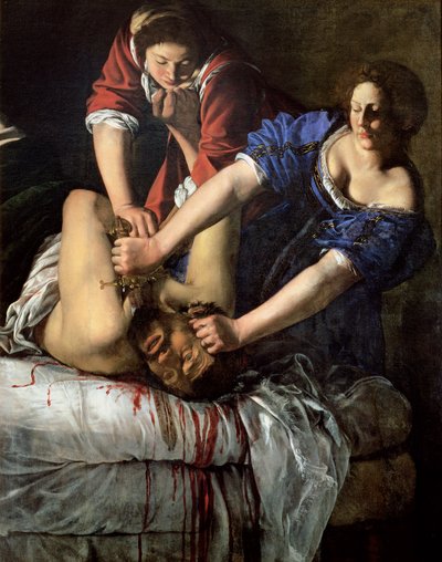 Judith ve Holofernes (panel) by Artemisia Gentileschi