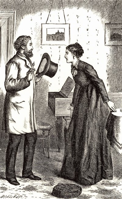 Wilkie Collins'in "Aytaşı" by Arthur Anderson Fraser