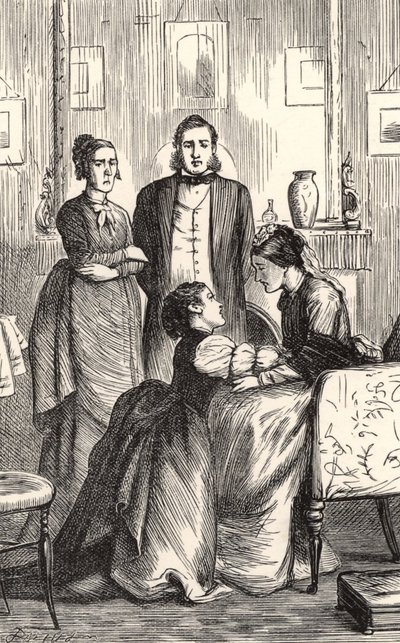 Wilkie Collins'in "Aytaşı" by Arthur Anderson Fraser