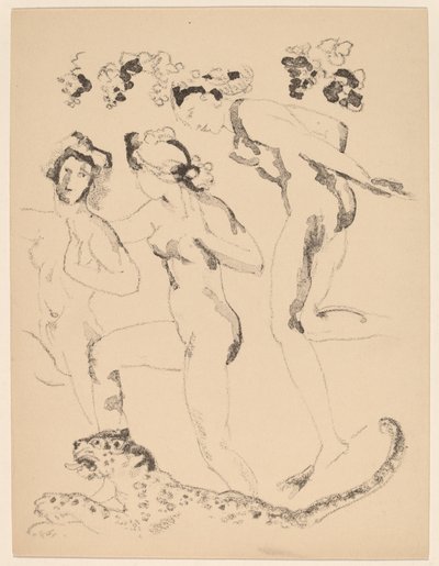 bacchantes by Arthur B. Davies