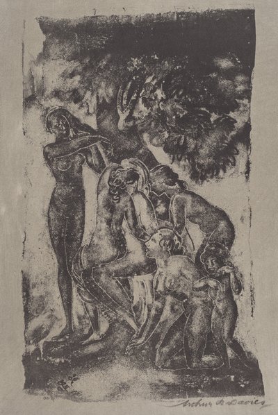 Dünya figürleri by Arthur B. Davies