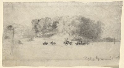 Polo Sahası by Arthur B. Davies