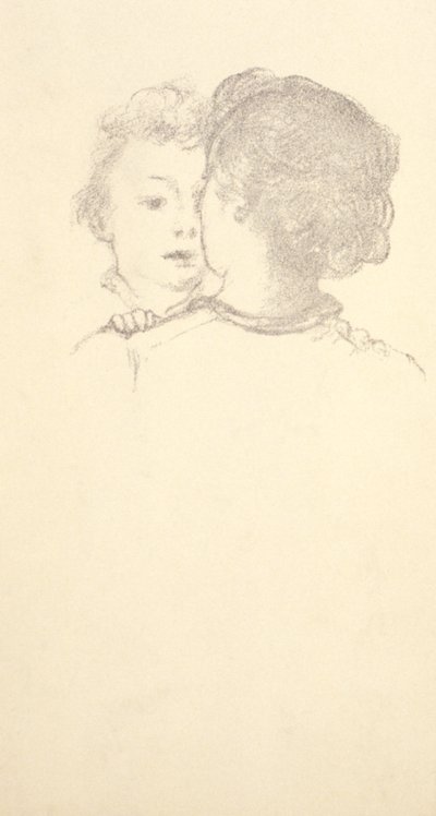 Rab (bir kadına bakarak) by Arthur B. Davies