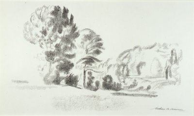 Rockland Gölü Kıyısı by Arthur B. Davies