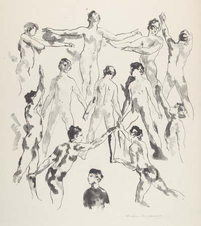 on iki adam by Arthur B. Davies