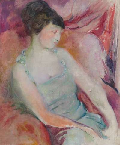 Helen Fleck Seyffert'in Portresi, 1921 dolayları (tuval üzerine yağlıboya) by Arthur Beecher Carles