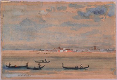 gondollar by Arthur Bowen Davies