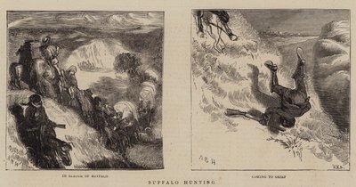 Bufalo Avı by Arthur Boyd Houghton