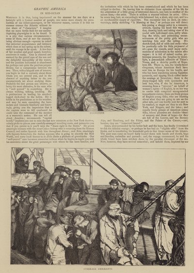 Grafik Amerika, Orta Okyanusta by Arthur Boyd Houghton