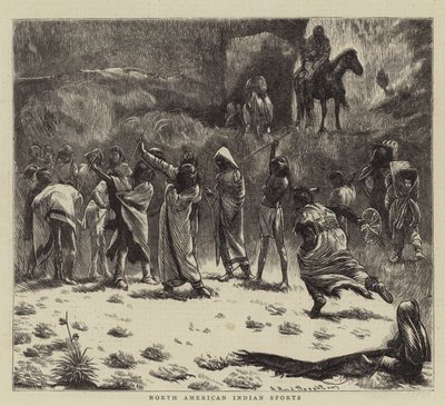 Kuzey Amerika Kızılderili Sporları by Arthur Boyd Houghton