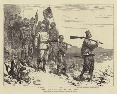 Stanley Sahil Yolunda by Arthur Boyd Houghton