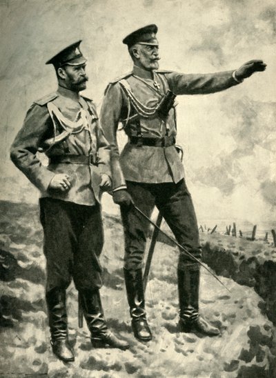 Rus Komutanlığındaki Değişiklikler, Eylül 1915. Birinci Dünya Savaşı, c1920. by Arthur C. Michael