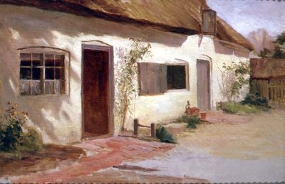 Bir yazlık görünümü by Arthur Claude Cooke