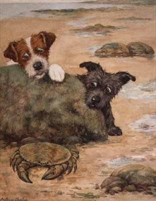 Her neyse? (suluboya) by Arthur Claude Cooke