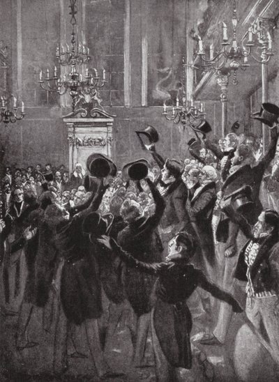 Birinci Reform Yasa Tasarısının İkinci Okumasının Gerçekleştirilmesi (lito) by Arthur David (after) McCormick