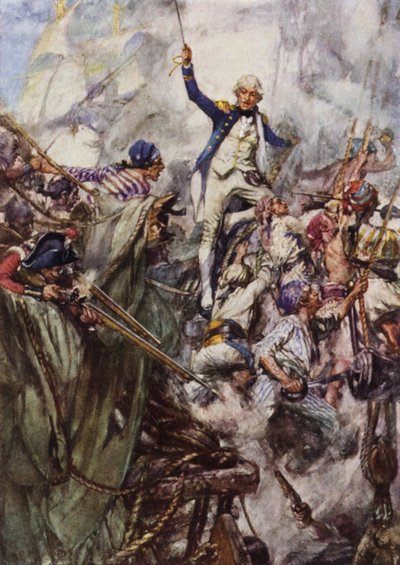 Nelson, Cape St Vincent açıklarındaki savaşta San Josef