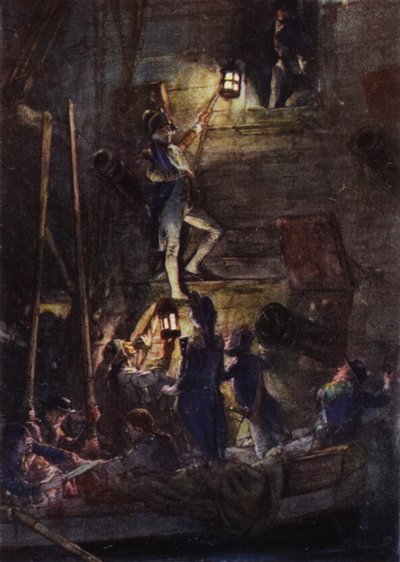 Nelson kolunu kesmek için Theseus