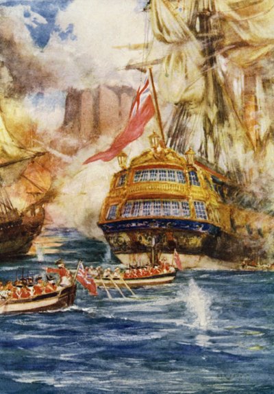 Geriah Fırtınası, 1756 by Arthur David McCormick