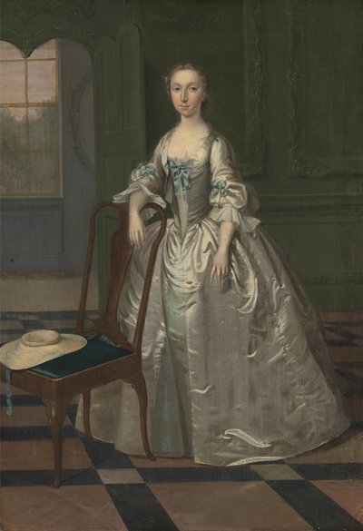 Salonda Bir Bayan by Arthur Devis