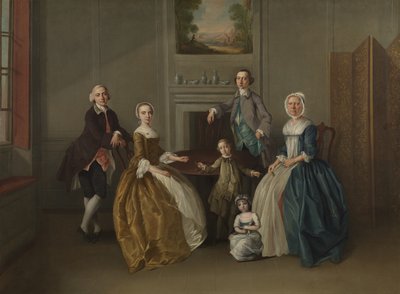 Aile Grubu, 1756 by Arthur Devis