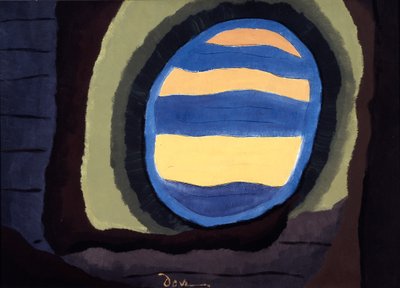 Pencerenin Dışında by Arthur Garfield Dove