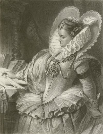 Elizabeth, İngiltere Kraliçesi by Arthur Georg von Ramberg
