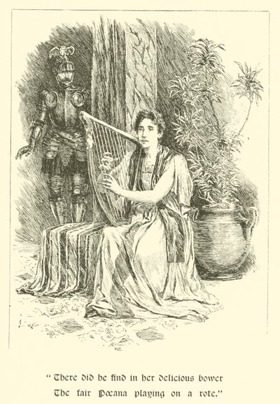 Alçak Derecenin Beyi, Devin Kızı (gravür) by Arthur George Walker