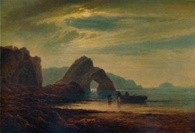 Gilters Point, Tenby, Ay Işığı, 1872-1874, 1935 by Arthur Gilbert