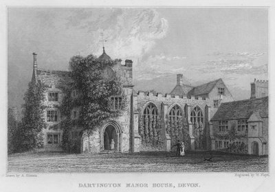 Darlington Malikanesi, Devon (gravür) by Arthur Glennie