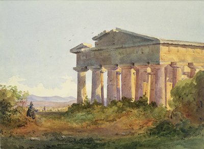 Paestum'da Manzara by Arthur Glennie