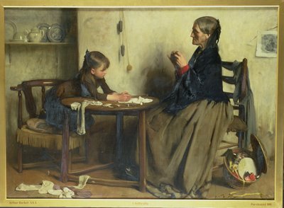 Bir Zorluk by Arthur Hacker