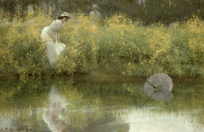 kayıp şemsiye by Arthur Hacker