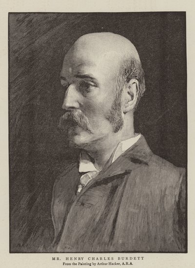 Bay Henry Charles Burdett by Arthur Hacker
