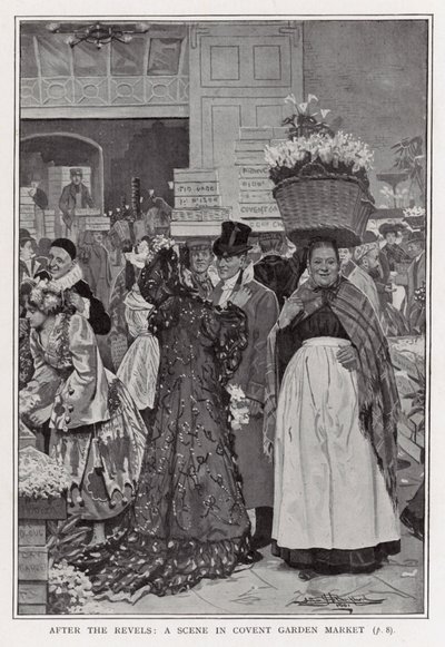 Eğlencelerden sonra - Covent Garden Market