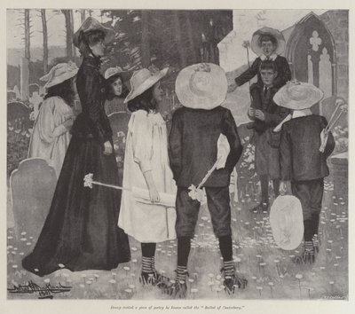 Canterbury Hacıları, E Nesbit by Arthur Herbert Buckland